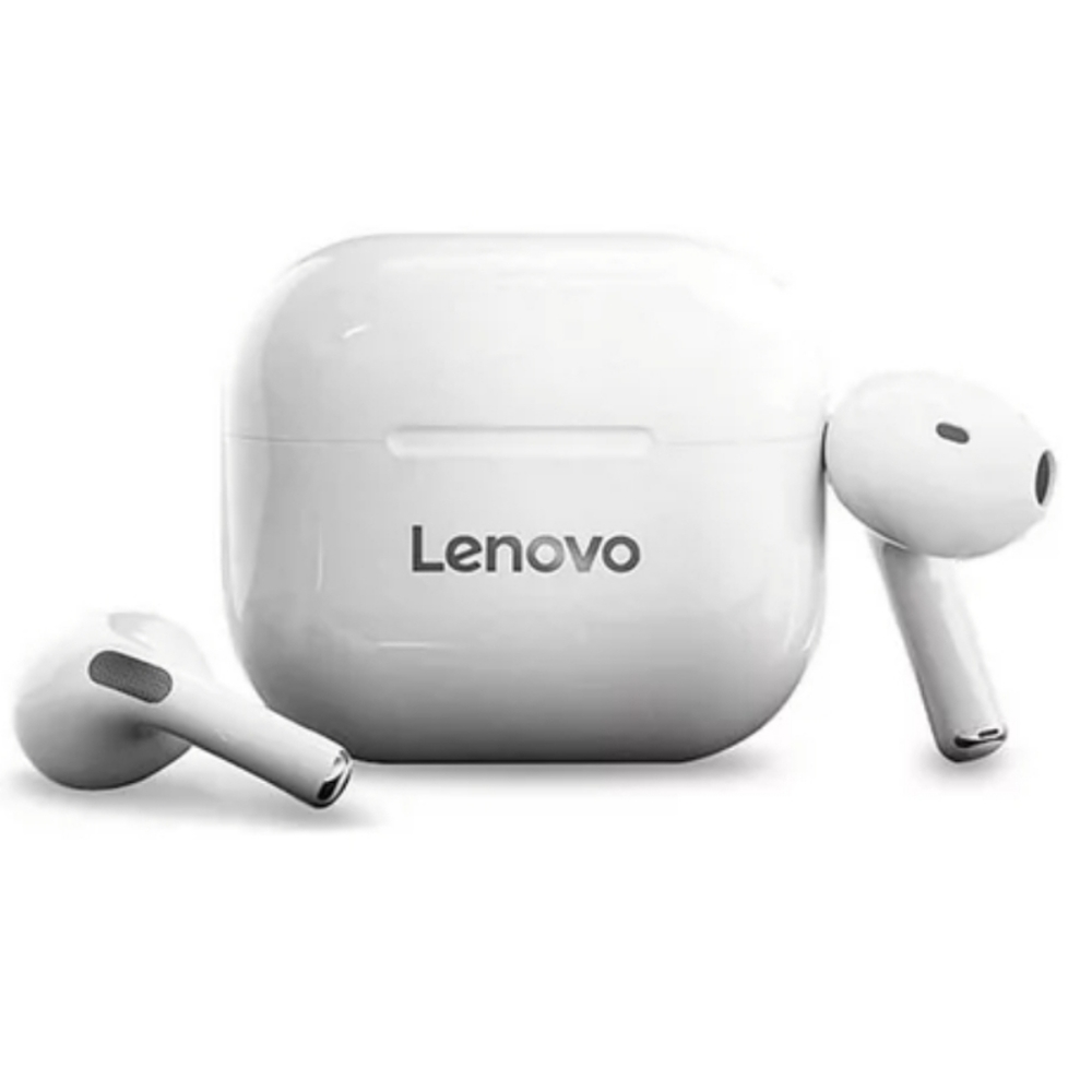 NIB Lenovo Live Pods LP40, White/Black - Picture 1 of 6